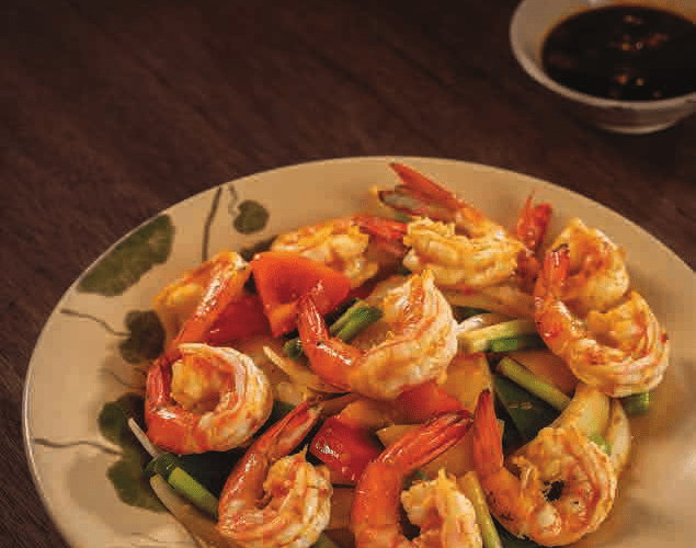 TÔM SÚ XÀO SA TẾ (300 Gr)