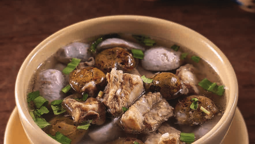 CANH SẤU SƯỜN NON