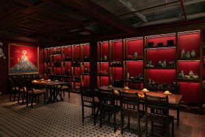 Khong gian Quan Bui Heritage Tran Cao Van phong cach kien truc Indochine xua