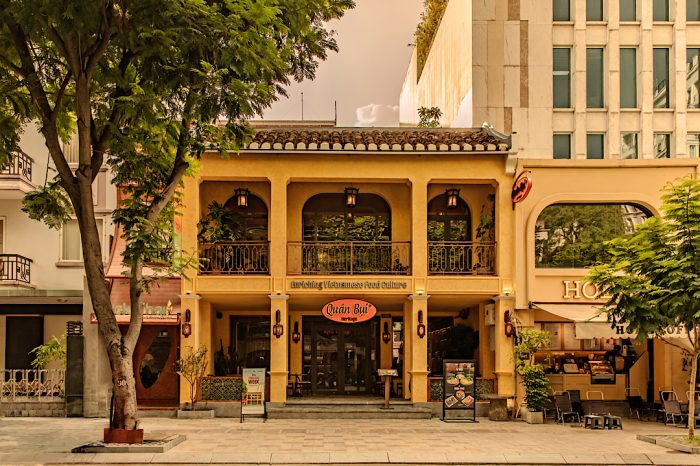 Mặt tiền Quán Bụi Heritage